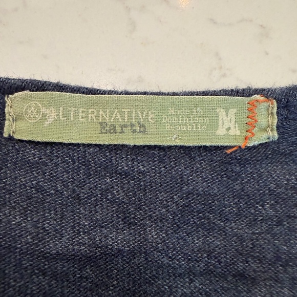 Anthropolgie Alternative Earth Heathered Blue Maxi Dress - Picture 8 of 8